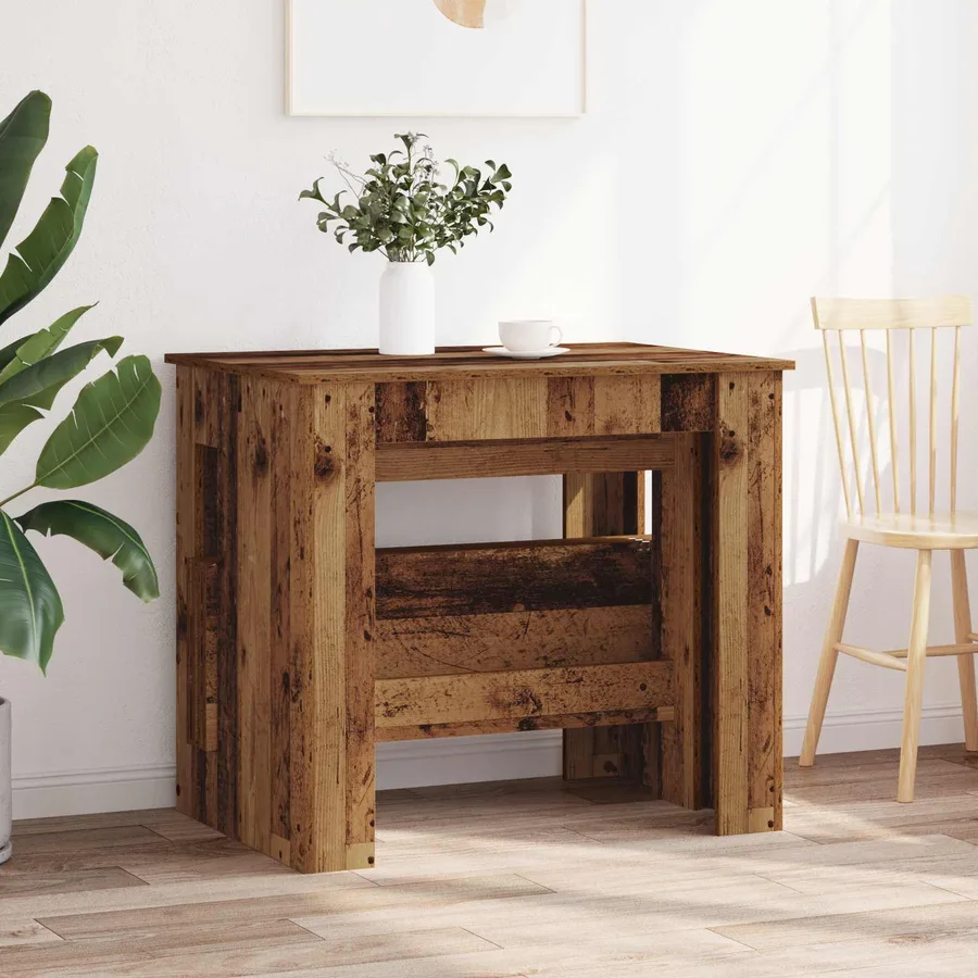 Table à dîner 180 x 85 x 75 cm Bois d'ingénierie Bois ancien - 4