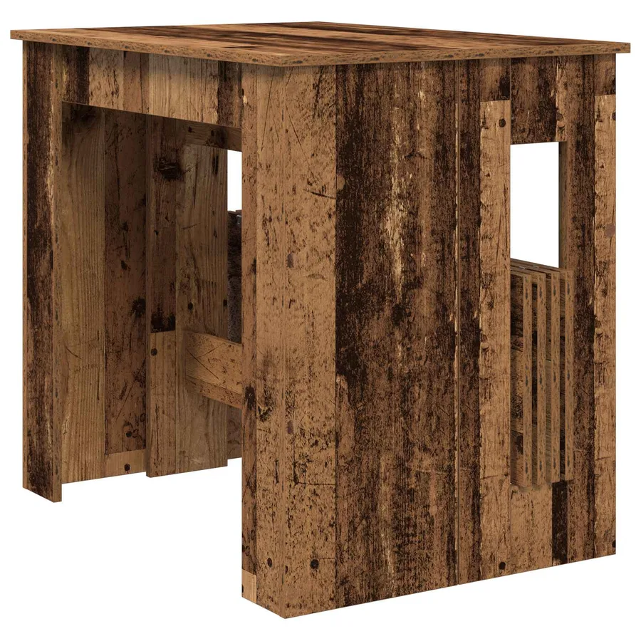 Table à dîner 180 x 85 x 75 cm Bois d'ingénierie Bois ancien - 5