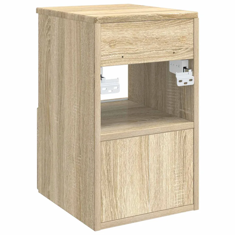 Armoire de salle de bain Chêne Sonoma 30 x 35 x 50 cm - 7