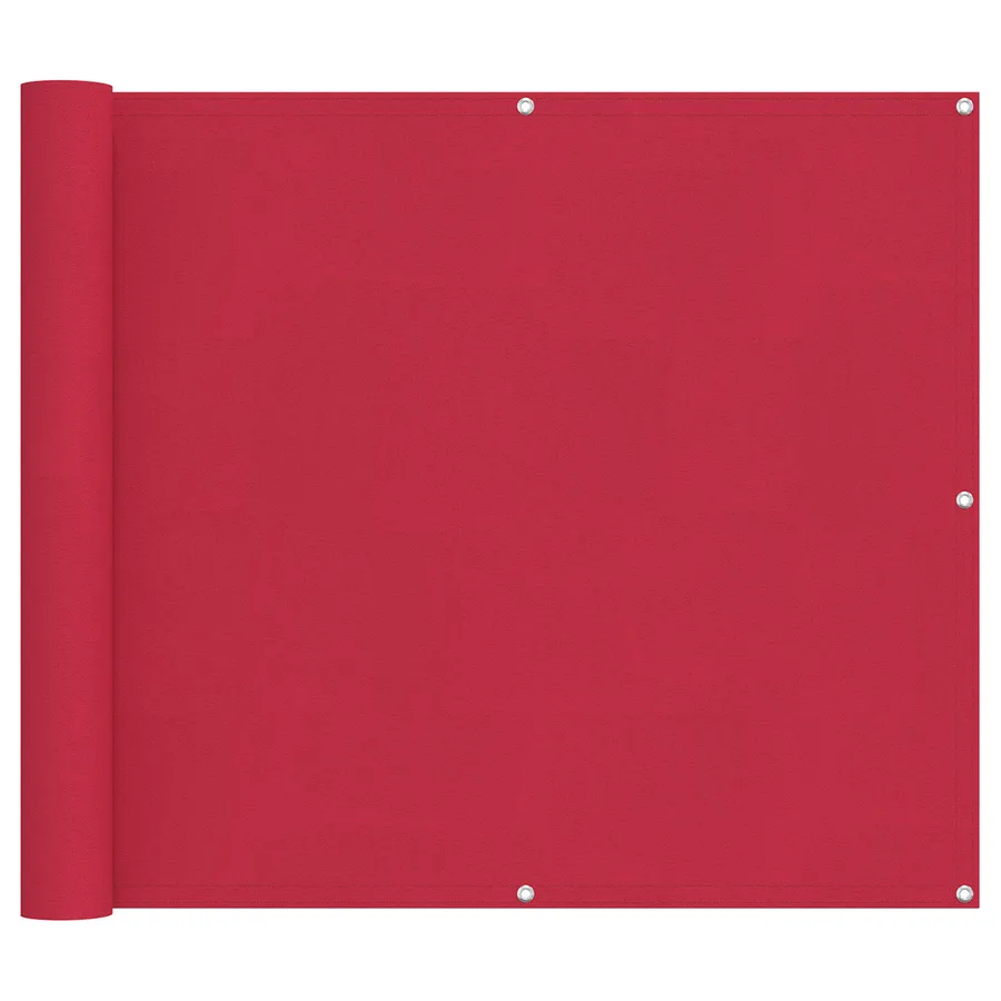 Écran de balcon Bordeaux 100 x 400 cm Tissu Oxford - 2