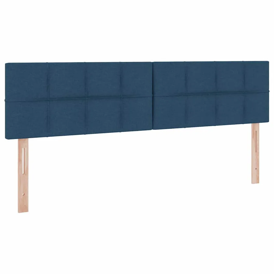 Lit de Rangement Bleu 200 x 200 cm Cuir synthétique - 9