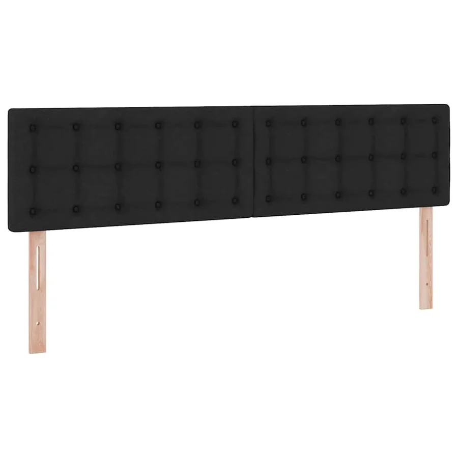 Lit de Rangement Noir 200 x 200 cm Cuir synthétique - 9