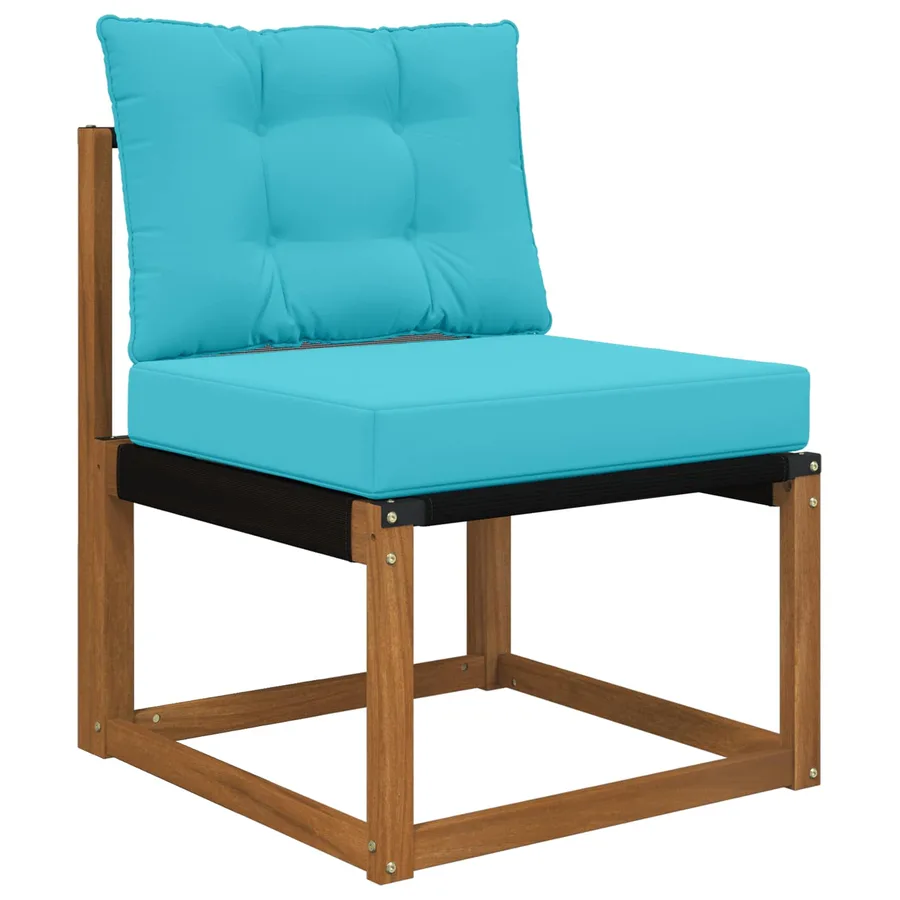 Coussin de canapé d'extérieur Polyester Turquoise - 3