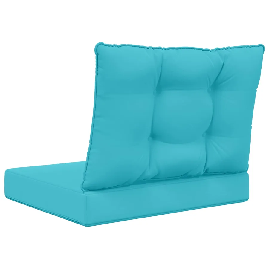 Coussin de canapé d'extérieur Polyester Turquoise - 7