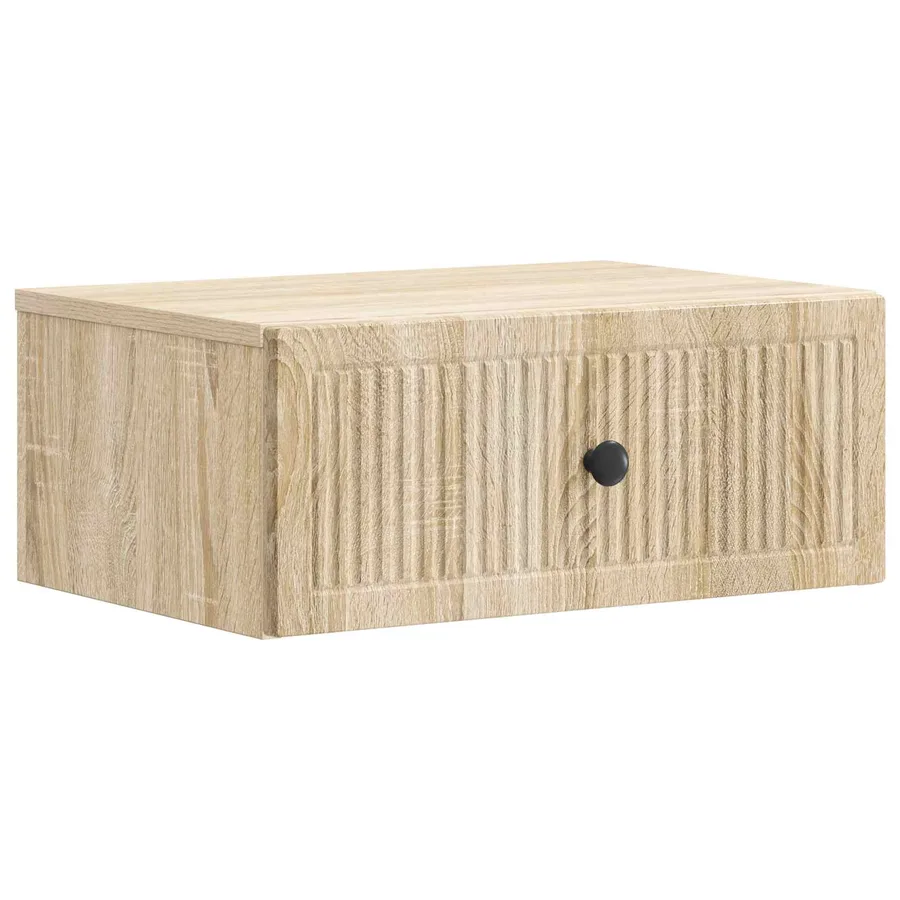 Cabinet de chevet avec tiroir Chêne Sonoma 49 x 34,5 x 20 cm - 2