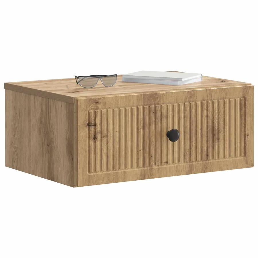 Cabinet de chevet Chêne artisanal 49 x 34,5 x 20 cm - 3
