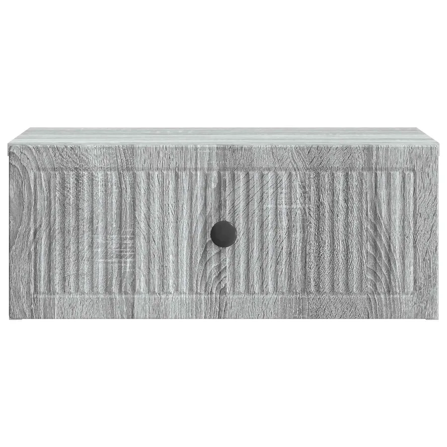 Cabinet de chevet avec tiroir Sonoma gris 49 x 34,5 x 20 cm - 5