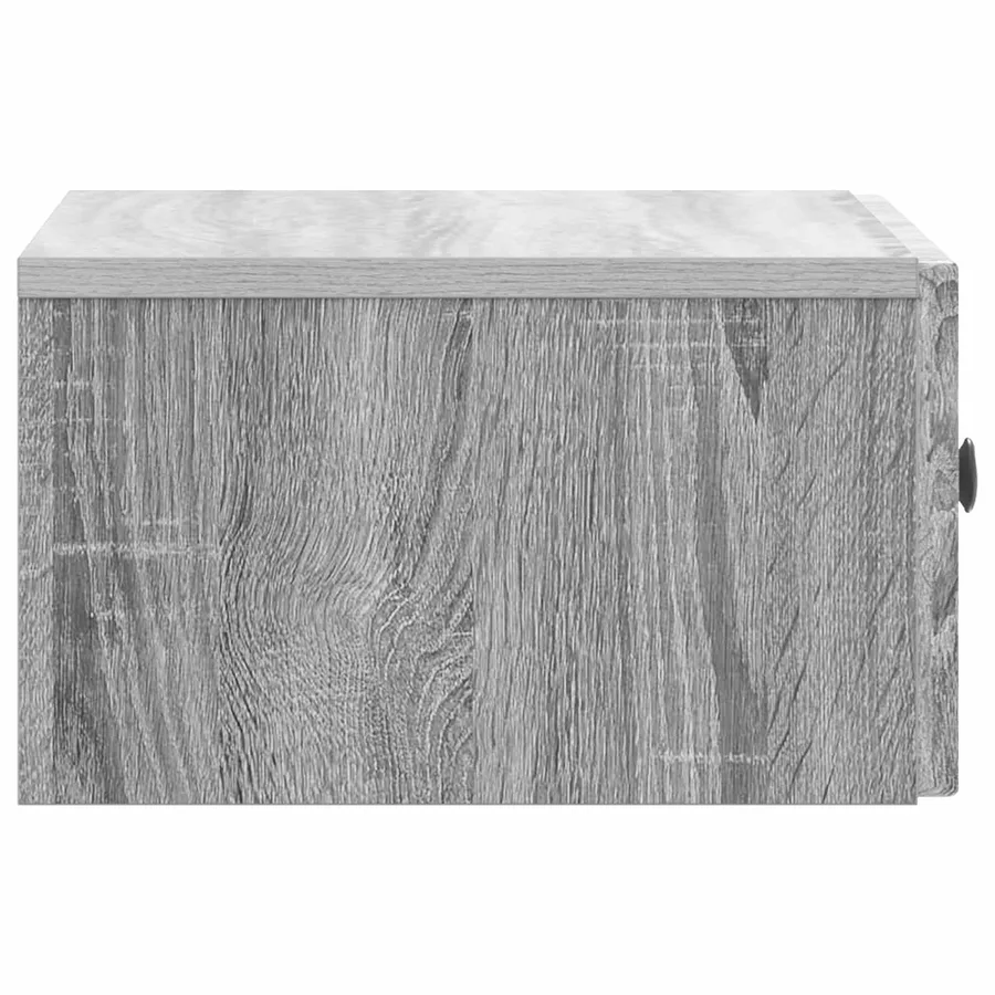 Cabinet de chevet avec tiroir Sonoma gris 49 x 34,5 x 20 cm - 6