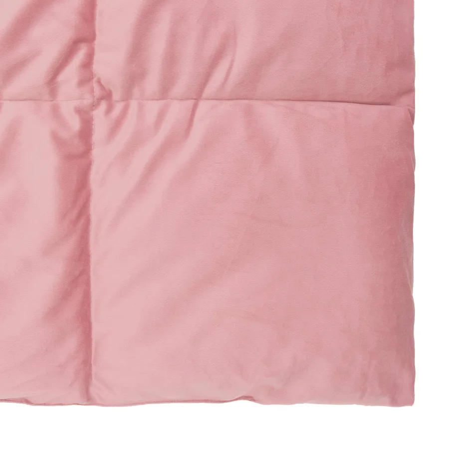 Duvet d'hiver Matelassé Rose 155 x 220 cm Microfibre - 6