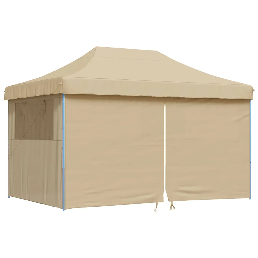 Tente de fête Beige 292 x 440 x 315 cm Tissu Oxford - 2