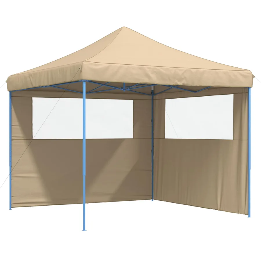 Tente de fête Beige 292 x 292 x 315 cm Tissu Oxford - 2