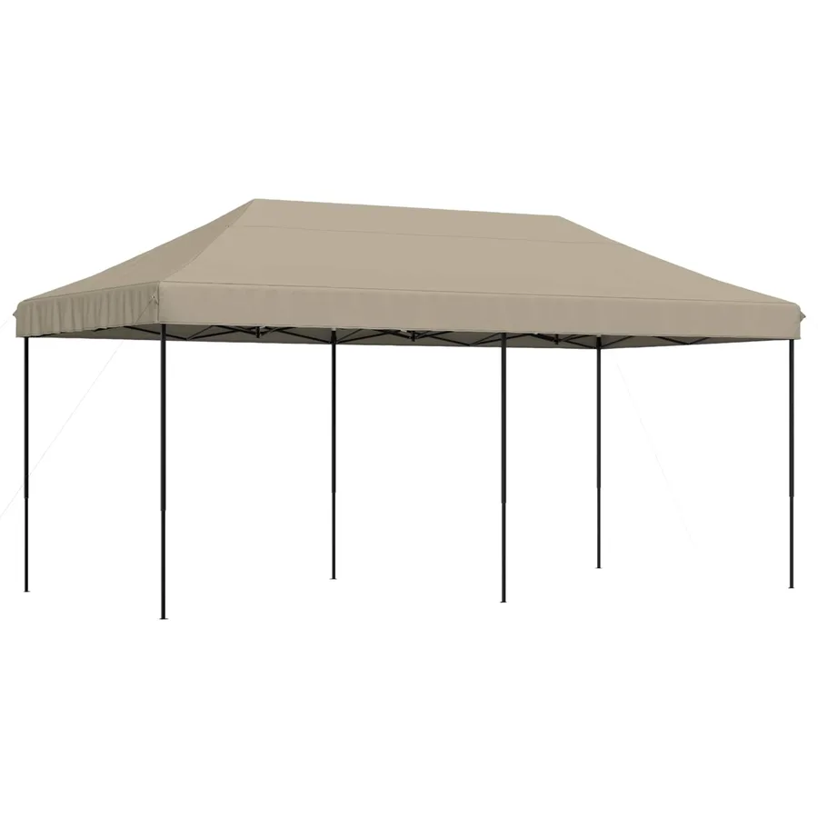 Tente de fête Taupe 292 x 580 x 315 cm Tissu Oxford - 6