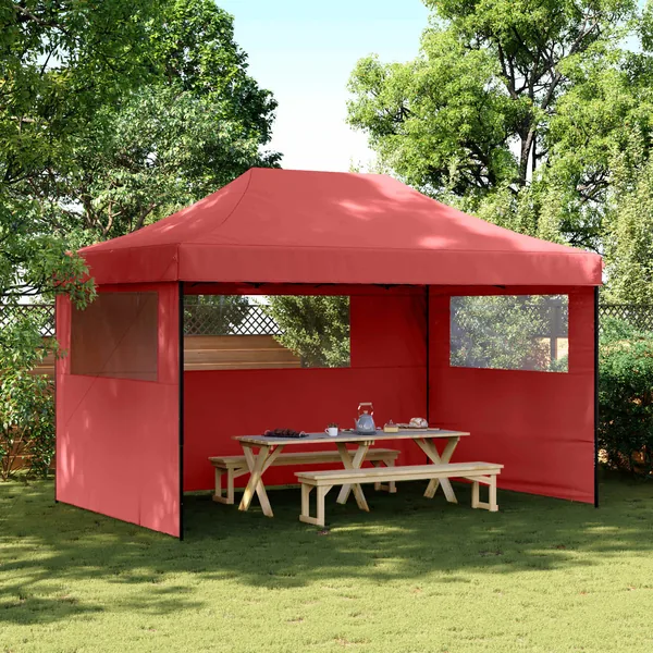Tente de fête Bordeaux 292 x 440 x 315 cm Tissu Oxford