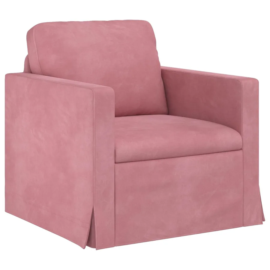 Ensemble de Canapés 2 pcs Rose 228 x 78 x 80 cm Velours - 4
