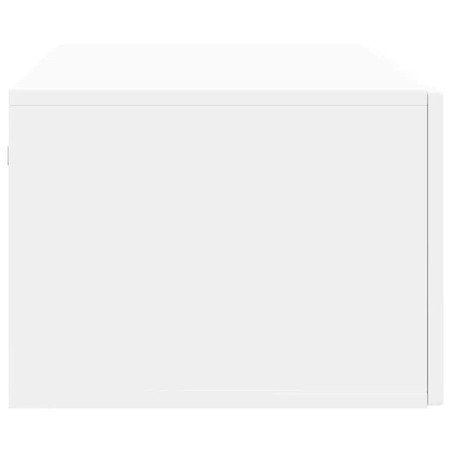 Meuble TV mural Blanc 98 x 41 x 30 cm Bois d'ingénierie - 7
