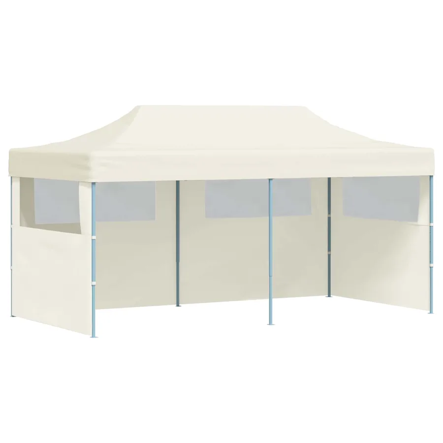 Tente de fête Crème 291 x 580 x 315 cm Tissu Oxford - 2