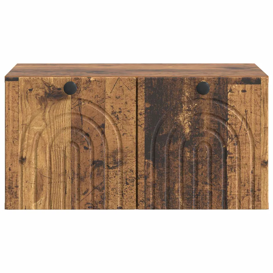 Meuble TV mural Bois ancien 59,5 x 41 x 30 cm Bois d'ingénierie - 6