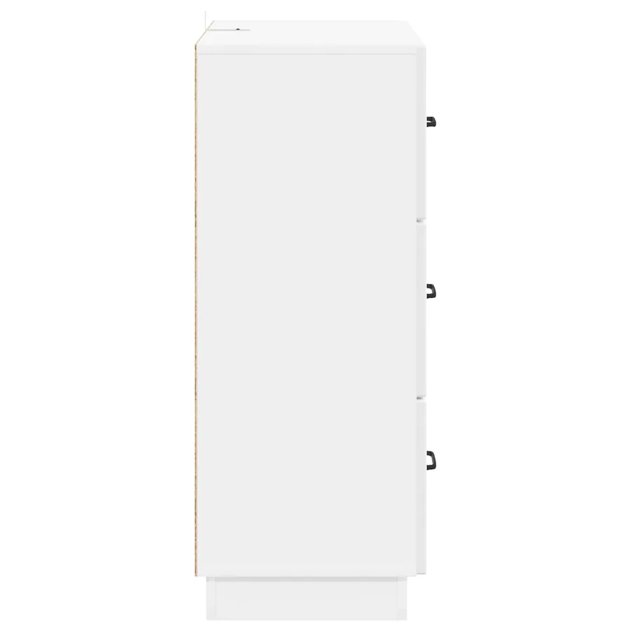 Armoire à tiroirs Blanc brillant 66 x 34,5 x 87 cm - 7