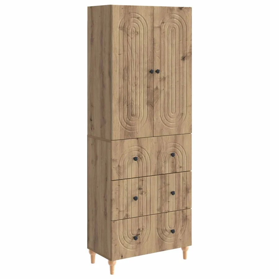 Ensemble de Meubles 2 pc Bois d'ingénierie - 2