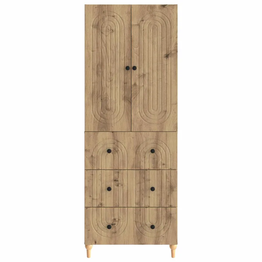 Ensemble de Meubles 2 pc Bois d'ingénierie - 5