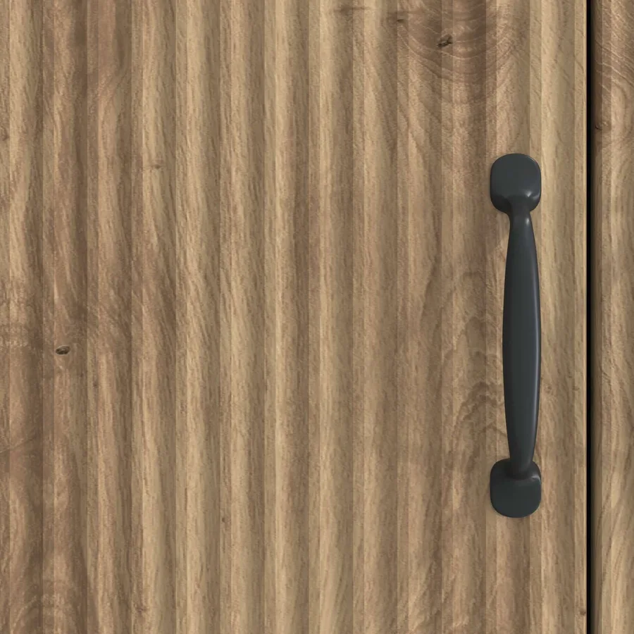 Buffet Chêne artisanal 66 x 34,5 x 87 cm Bois d'ingénierie - 8
