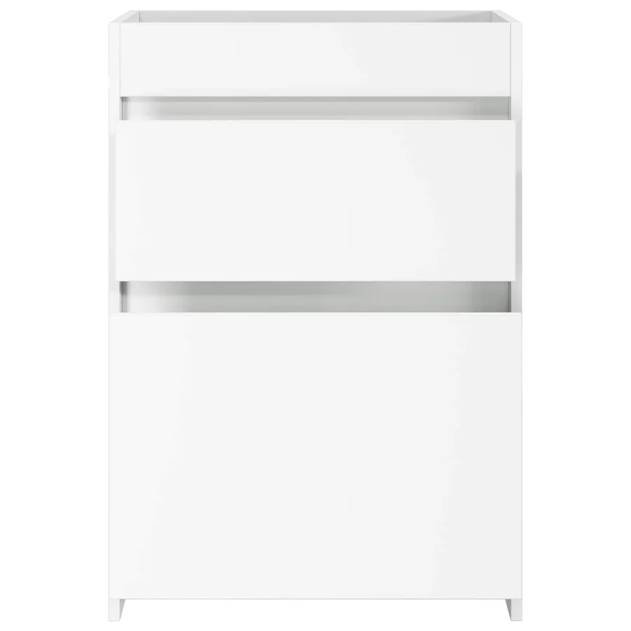 Meuble sous lavabo de salle de bain Blanc 56 x 37,5 x 81 cm - 4