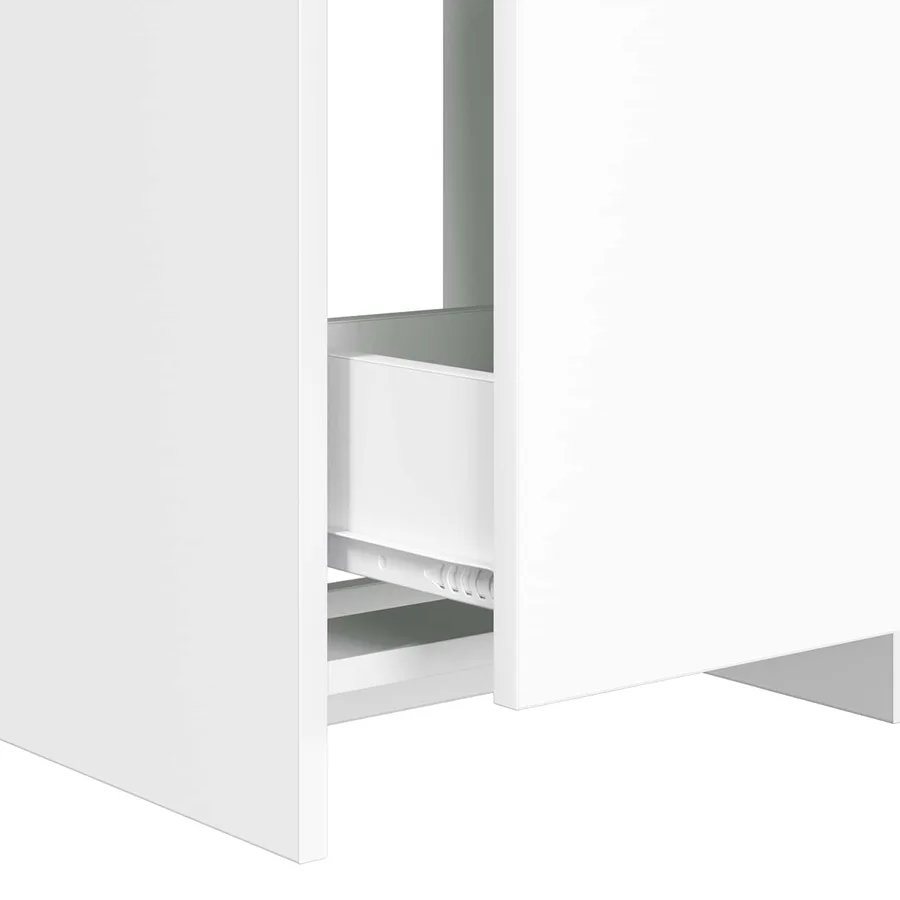 Meuble sous lavabo de salle de bain Blanc 56 x 37,5 x 81 cm - 7