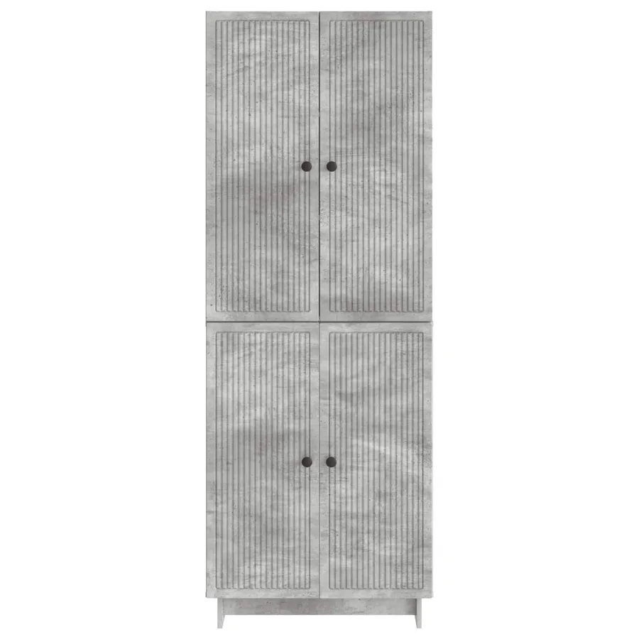 Ensemble de Meubles 2 pcs Gris béton 66 x 34,5 x 90 cm - 5
