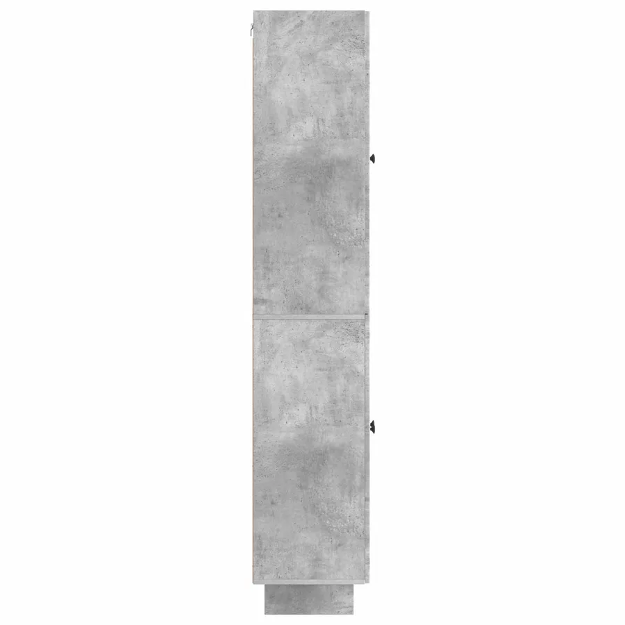 Ensemble de Meubles 2 pcs Gris béton 66 x 34,5 x 90 cm - 6
