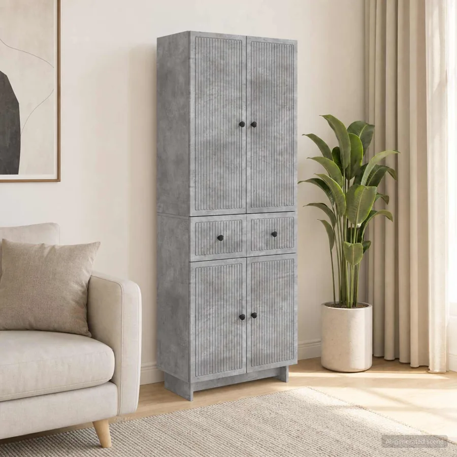 Ensemble de Meubles 2 pcs 66 x 34,5 x 90 cm Bois d'ingénierie