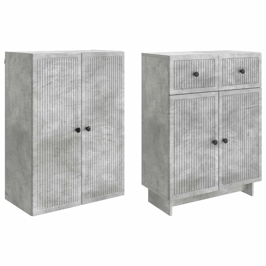 Ensemble de Meubles 2 pcs 66 x 34,5 x 90 cm Bois d'ingénierie - 4