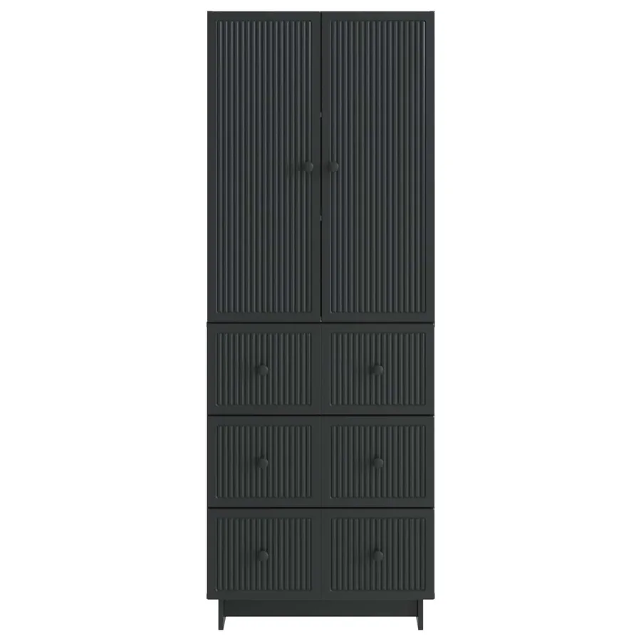 Ensemble de Meubles 2 pcs 66 x 34,5 x 90 cm Bois d'ingénierie - 5