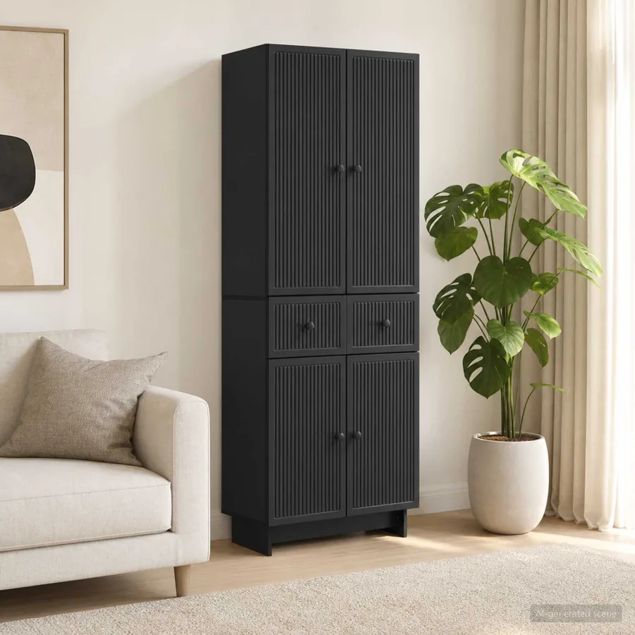 Ensemble de Meubles 2 pcs 66 x 34,5 x 90 cm Bois d'ingénierie