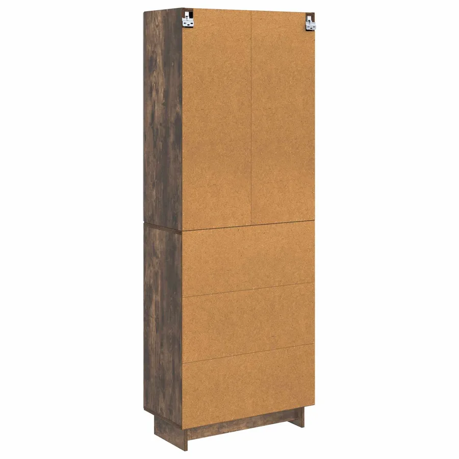 Ensemble de Meubles 2 pcs Chêne fumé 66 x 34,5 x 90 cm - 7
