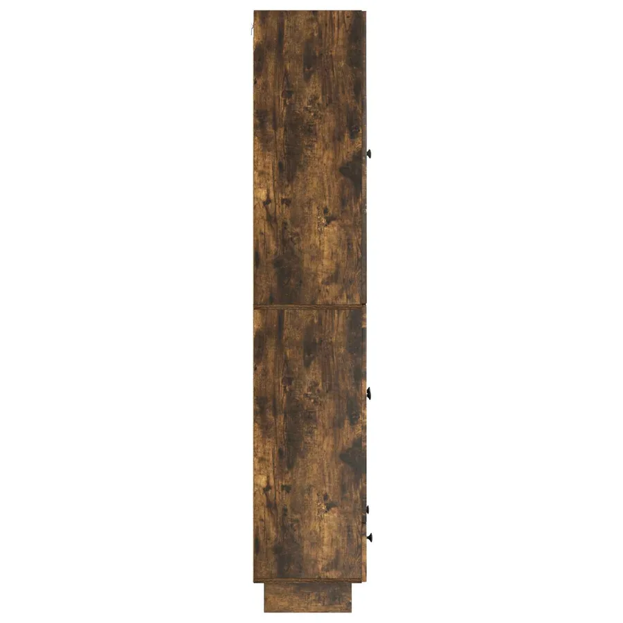 Ensemble de Meubles 2 pcs Chêne fumé 66 x 34,5 x 95 cm - 6