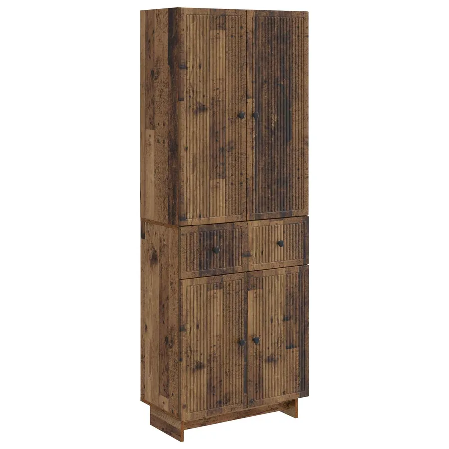 Ensemble de Meubles 2 pcs 66 x 34,5 x 90 cm Bois d'ingénierie - 2
