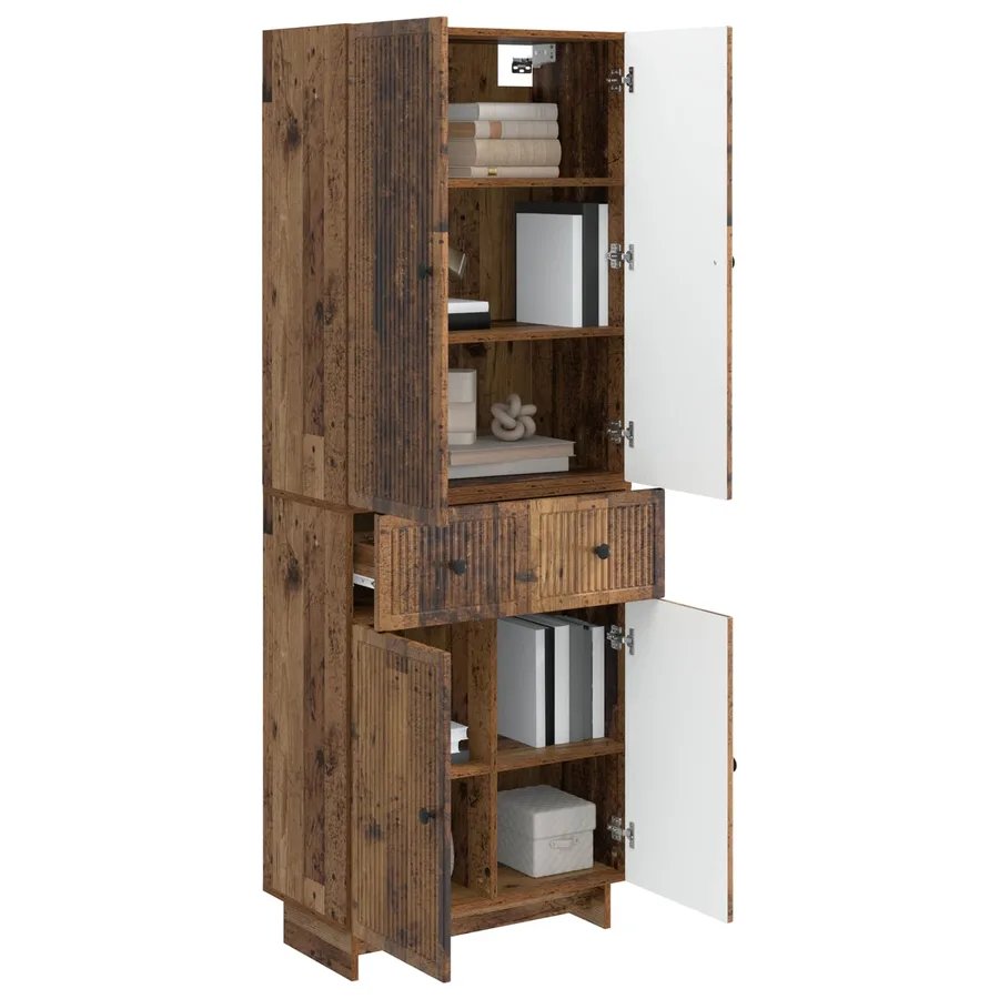 Ensemble de Meubles 2 pcs 66 x 34,5 x 90 cm Bois d'ingénierie - 3
