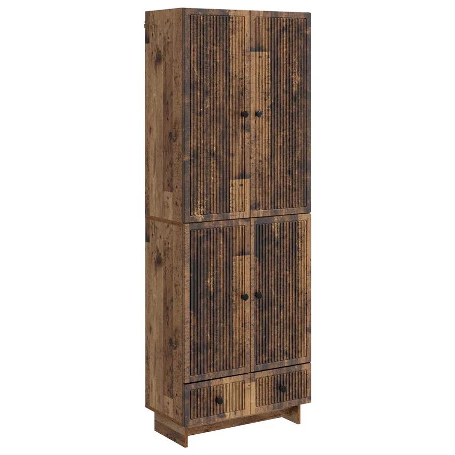 Ensemble de Meubles 2 pcs Bois ancien 66 x 34,5 x 95 cm - 2