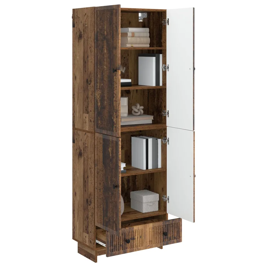 Ensemble de Meubles 2 pcs Bois ancien 66 x 34,5 x 95 cm - 3