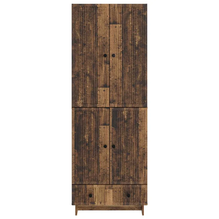 Ensemble de Meubles 2 pcs Bois ancien 66 x 34,5 x 95 cm - 5