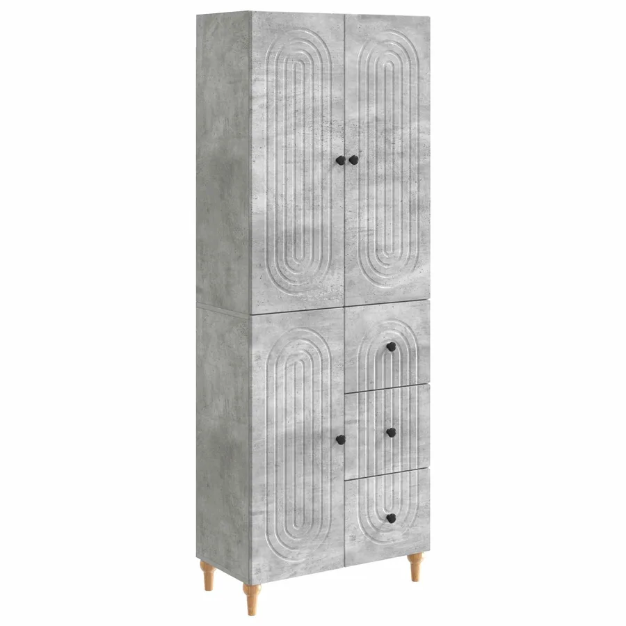 Ensemble de Meubles 2 pcs 66 x 34,5 x 90 cm Bois d'ingénierie - 2
