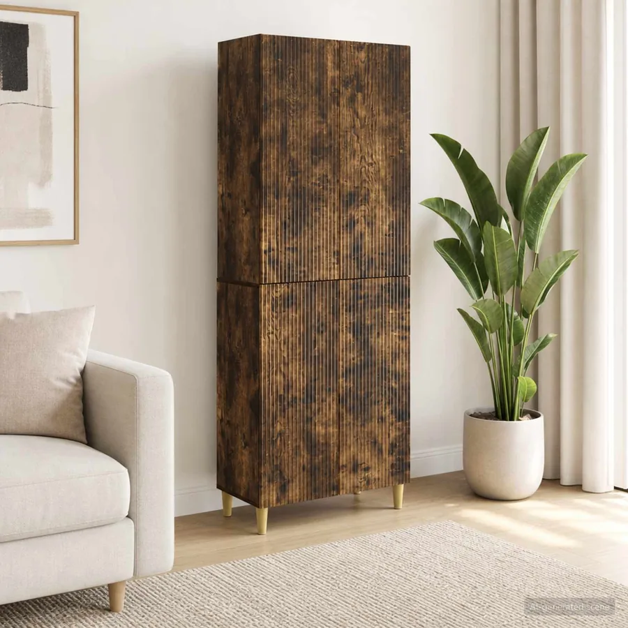 Ensemble de Meubles 2 pcs 66 x 34,5 x 90 cm Bois d'ingénierie