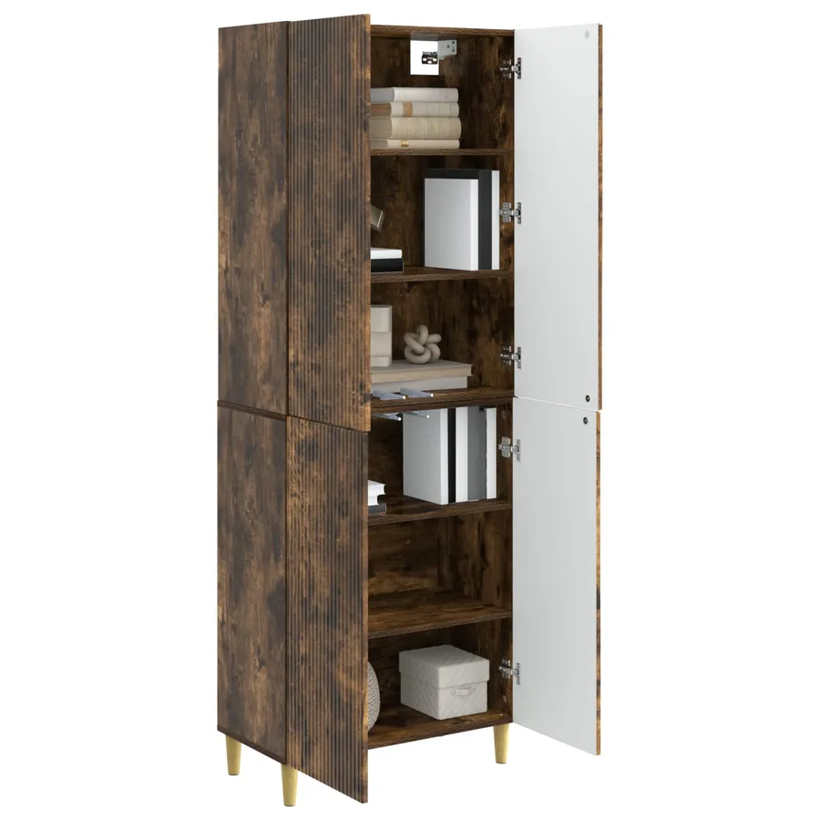 Ensemble de Meubles 2 pcs 66 x 34,5 x 90 cm Bois d'ingénierie - 3