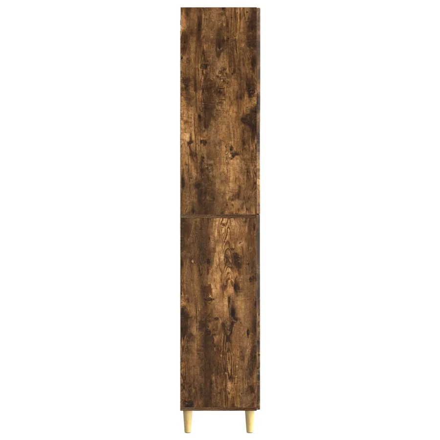 Ensemble de Meubles 2 pcs Chêne fumé 66 x 34,5 x 95 cm - 6