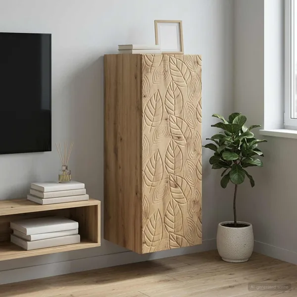 Armoire Murale 33 x 34,5 x 90 cm Bois d'ingénierie