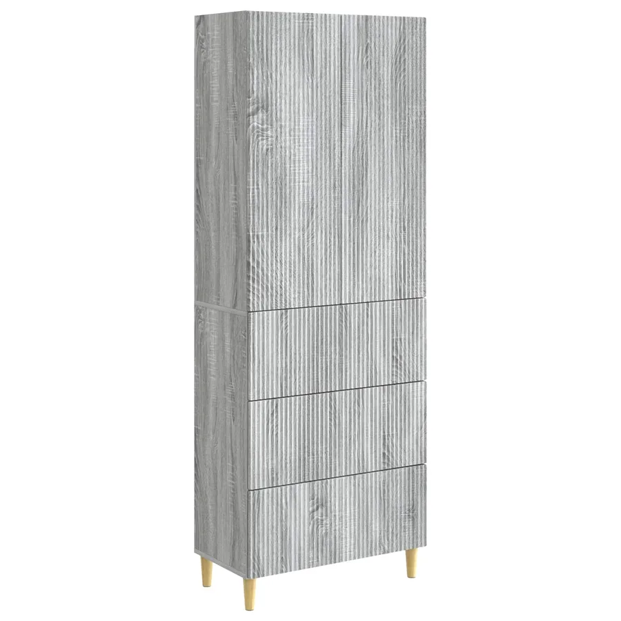 Ensemble de Meubles 2 pcs 66 x 34,5 x 90 cm Bois d'ingénierie - 2