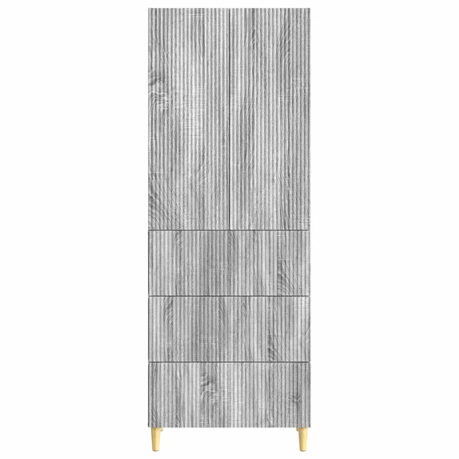 Ensemble de Meubles 2 pcs 66 x 34,5 x 90 cm Bois d'ingénierie - 5