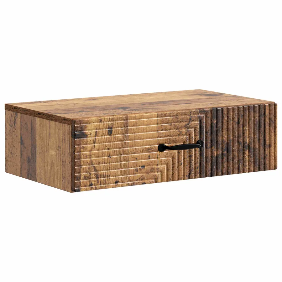 Table d'appoint murale Bois ancien 59 x 34,5 x 17 cm - 2