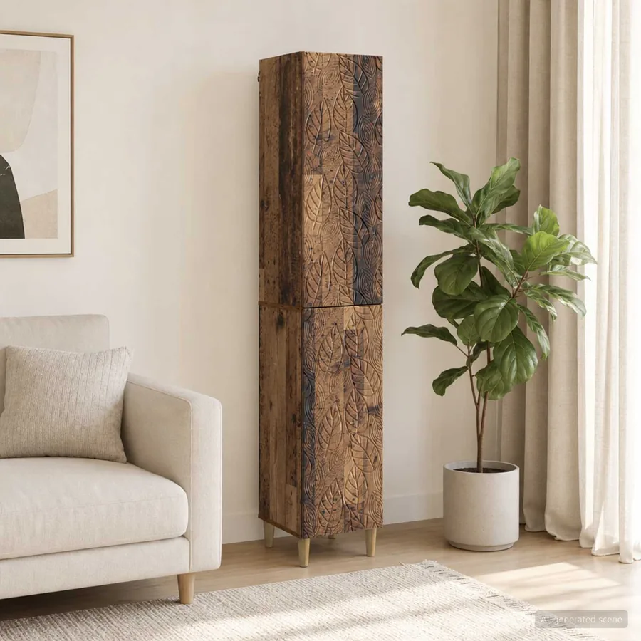 Ensemble de Meubles 2 pcs Bois d'ingénierie
