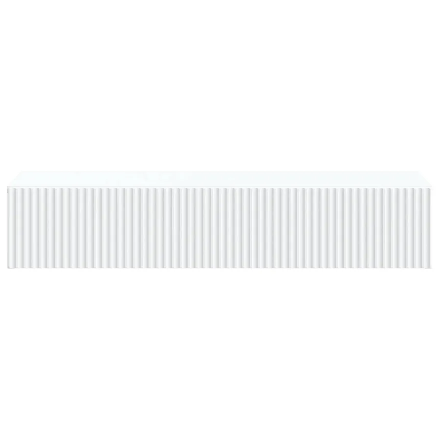 Table d'appoint murale Blanc 87,5 x 34,5 x 17 cm - 5